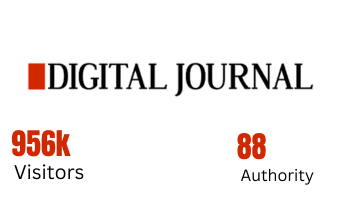 Digital Journal media partner - 956k visitors